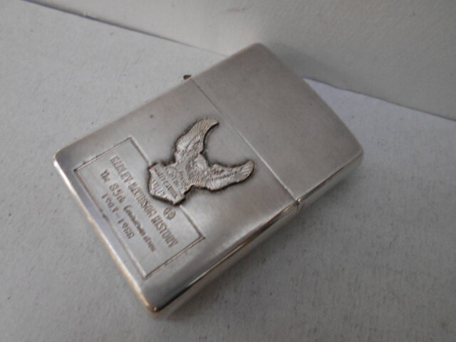 Harley Davidson Zippo 　酷く変色等があります1992年9月製 中古 (A-773)