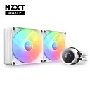 【送料無料】NZXT 簡易水冷CPUクーラー KRAKEN RGB 280 白 RL-KR280-W1