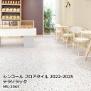 MS-2065,MS-2066シンコール フロアタイルコレクション2022 テラゾラッタ 457.2mm x 457.2mm x 20枚/1ケース【PASO 2...