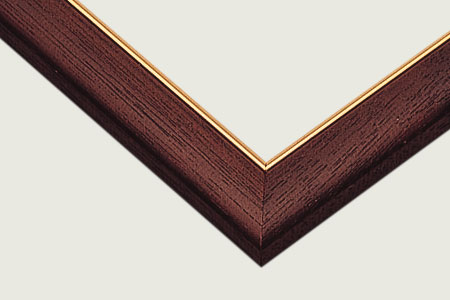 ジグソーパズル用　ゴールドモール木製パネル　ブラウン　38×26cm　MP031T　ビバリー　【この商品はラ..