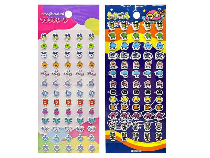 2026年1月上旬再入荷予定　【2種セット】 たまごっちプチプチシール
