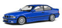 SOLIDO 1/18 BMW E36 M3 クーペ (ブルー) 完成品ダイキャストミニカー S1803912(3)