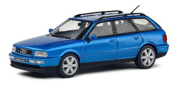 SOLIDO 1/43 アウディ アバント S2 1994 (ブルー) 完成品ダイキャストミニカー S4314506