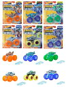 【大特価!!】ホットウィール(Hot Wheels) モンスタートラック パワースマッシャーズ アソート 6台セット(各1台) HYJ19-986B