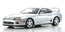 【送料無料】 京商オリジナル 1/12 samurai トヨタ スープラ A80 (シルバー) 完成品ミニカー KSR12006S