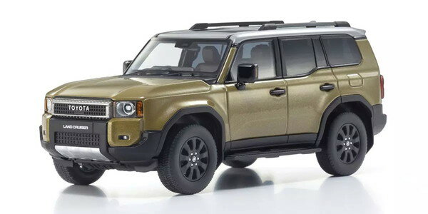 京商オリジナル 1/43 トヨタ ランドクルーザー 250 ZX ファーストエディション (サンド/ライトグレー) 完成品ダイキャストミニカー KS03927SG1