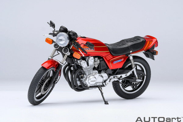 AUTOart 1/12 ホンダ CB750F バリバリ伝説 巨摩 郡ヘルメット付属 完成品バイク 12561