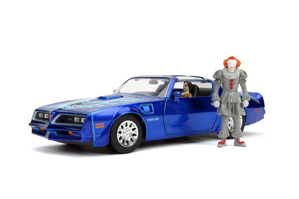 JADA TOYS 1/24 1977 ポンティアック ファイヤーバード トランザム (IT Chapter 2) 完成品ダイキャストミニカー JADA31118