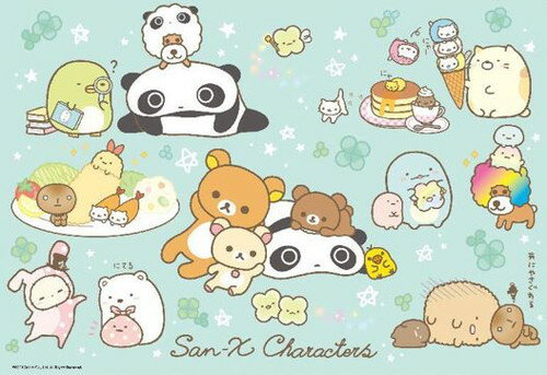ジグソーパズル 300ピース サンエックスキャラクターズ【グリーン】38×26cm 300-124
