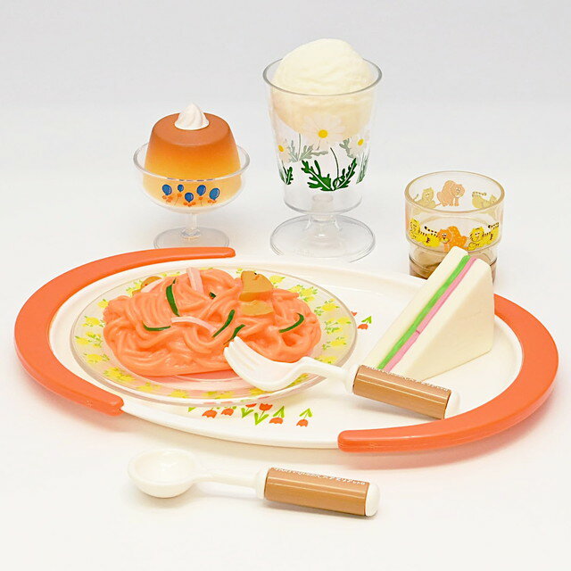 純喫茶ごっこお食事セット トイローヤル×アデリアレトロ (昭和レトロ ままごと 雑貨)のサムネイル