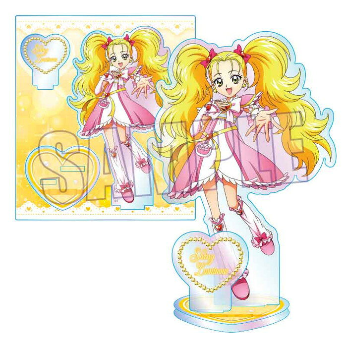 11月下旬発売予定　ふたりはプリキュアMax Heart オーロラアクリルスタンド シャイニールミナス Action ver.のサムネイル