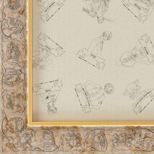 ジグソーパズル ワンピース専用パネル 500ラージピース/1000ピース用(メタル) アルティメットフレーム パネルNo.10 【ラッピング不可】