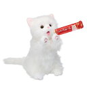 【トイスタジアム限定発売・メーカー正規品】ちゅ〜るちょうだい!ぺろりーにゃ ペルシャ 猫のおもちゃ 動くぬいぐるみ 対象年齢3才以上