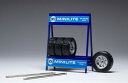 IXO MODELS 1/18 タイヤセット MiniLite シルバー 18SET010W