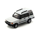 BM CREATIONS 1/64 ランドローバー ディスカバリー1 1998 ホワイトRHD 右ハンドル 完成品ダイキャストミニカー 64B0192(3)