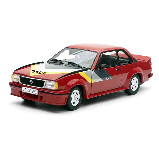 SUNSTAR 1/18 オペル アスコナ 400 ストリートカー レッド 完成品ダイキャストミニカー 5398