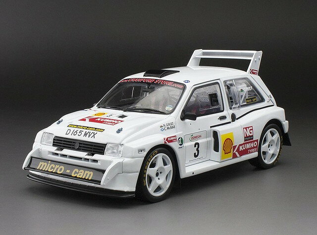 お支払い方法・送料・配送について 予約販売商品についてSUNSTAR 1/18 MG メトロ 6R4 2006年 シェル ドニゴールラリー C.マクレー /N.グリスト #3 完成品ダイキャストミニカー 5545■商品仕様1/18スケール塗装済み完成品ダイキャスト製■メーカー：サンスター(SUNSTAR)