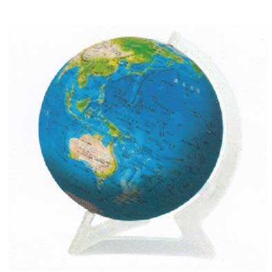 地球儀　立体パズル 3D球体パズル　240ピース　KAGAYA　天体パズル　ブルーアース-地球儀-　2024-121