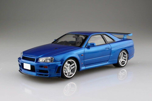 アオシマ 1/24 頭文字D イニシャルD No.09 星野 好造 BNR34 スカイラインGT-R プラモデル