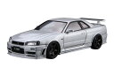 アオシマ プラモデル 1/24 ザ モデルカー No.034 ニスモ BNR34 スカイラインGT-R Z-tune ’04