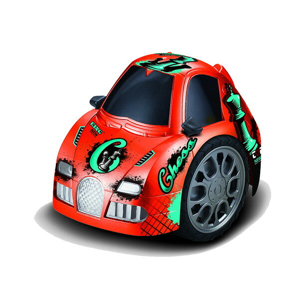 童友社 電動R/C モンスターホイール オレンジ 27MHz RCカー 完成品ラジコン