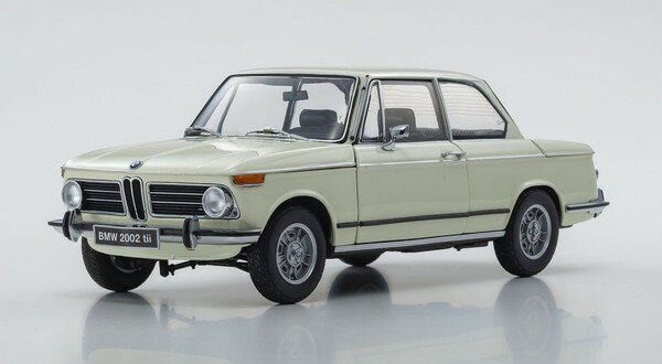 オリジナル 1/18 BMW 2002 tii (ホワイト) 完成品ダイキャストミニカー KS08543W