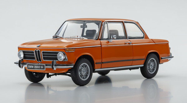 京商オリジナル 1/18 BMW 2002 tii (オレンジ) 完成品ダイキャストミニカー KS08543P