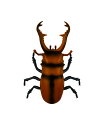 童友社 赤外線コントロール 走る!!昆虫シリーズ ノコギリクワガタ 電動IRC
