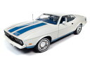 American Muscle 1/18 1972 フォード マスタング ファストバック ホワイト 完成品ダイキャストミニカー