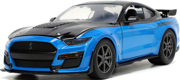 JADA TOYS 1/24 2020 フォード マスタング シェルビー GT500 グロスブルー/ブラック BIGTIME MUSCLE 完成品ダイキャストミニカー JADA33881