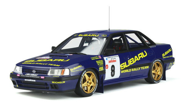 OttO mobile 1/18 スバル レガシィ RS Gr.A ツール・ド・コルス #8 完成品ミニカー OTM955