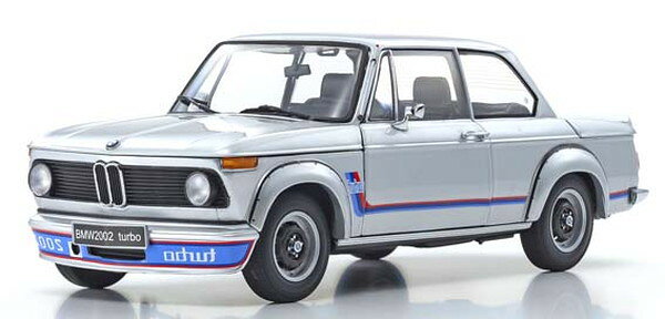 【★カタログ】 京商オリジナル 1/18 BMW 2002 ターボ シルバー 完成品ダイキャストミニカー KS08544S