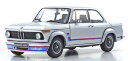 京商オリジナル 1/18 BMW 2002 ターボ シルバー 完成品ダイキャストミニカー KS08544S