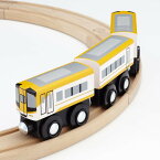 moku TRAIN　近鉄22000系 ACE　3両セット　木製玩具 木製おもちゃ 木製レール