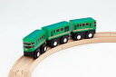 moku TRAIN　キハ70形・71形ゆふいんの森　3両セット　木製玩具 木製おもちゃ 木製レール 2