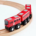 moku TRAIN 丸ノ内線2000系 3両セット 木製玩具 木製おもちゃ 木製レール