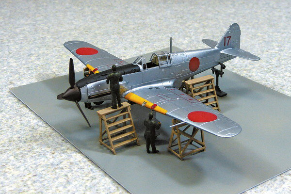 アオシマ 1/72 航空機 No.01 三式戦 飛燕 二型 増加試作機 キ61-II改