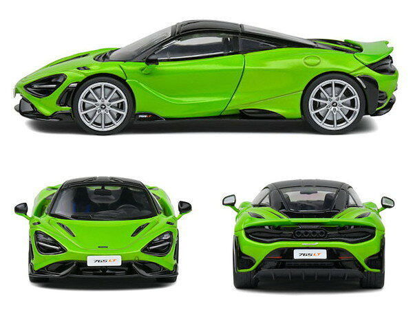 トイスタジアム2号店のSOLIDO 1/43 マクラーレン 765LT 2020 (グリーン) 完成品ダイキャストミニカー S4311902｜アングル3