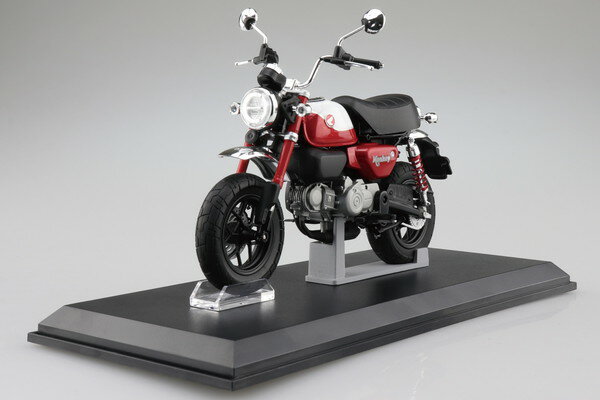 スカイネット 1/12 完成品バイク Honda Monkey125 '22 パールネビュラレッドのサムネイル
