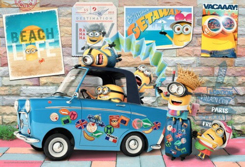 ジグソーパズル 100ラージピース ミニオン サマータイム 26×38cm 26-601