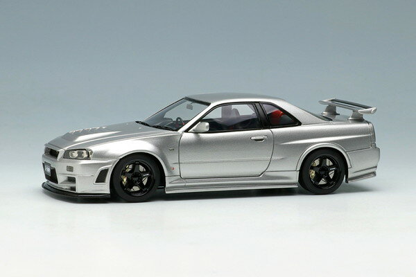 【●カタログ】　EIDOLON 1/43 ニスモ R34 GT-R Z-tune 2004 シルバー 完成品ミニカー EM396A