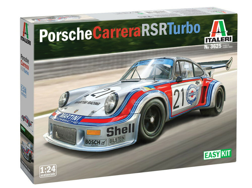 イタレリ 1/24 ポルシェ 911 カレラ RSR ターボ (日本語説明書付属) プラモデル IT3625(3.0)