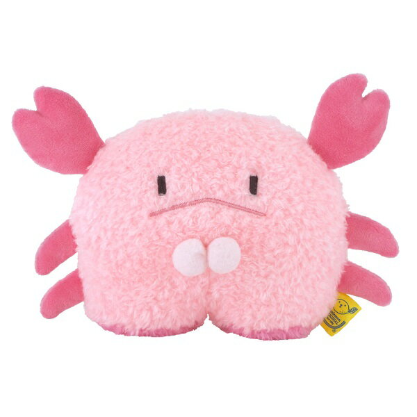 ふわふわ たっとん ぬいぐるみ S　かに 　高さ11cm