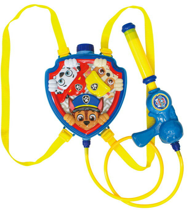 水鉄砲　ウォーターガン　水ピストル　パウ・パトロール エンブレム タンクウォーターガン　最大飛距離約7m タンク容量約1000ccのサムネイル