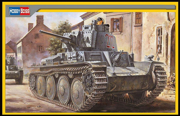 HOBBY BOSS 1/35 ファイティングヴィークル ドイツ 38(t)戦車 B型 インテリア付き プラモデル 80141