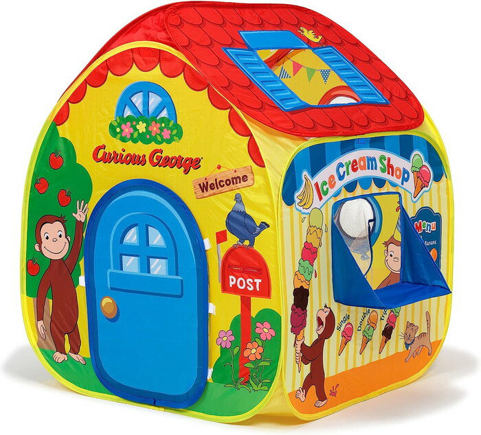 おさるのジョージ ボールハウス ボール30個付きのサムネイル