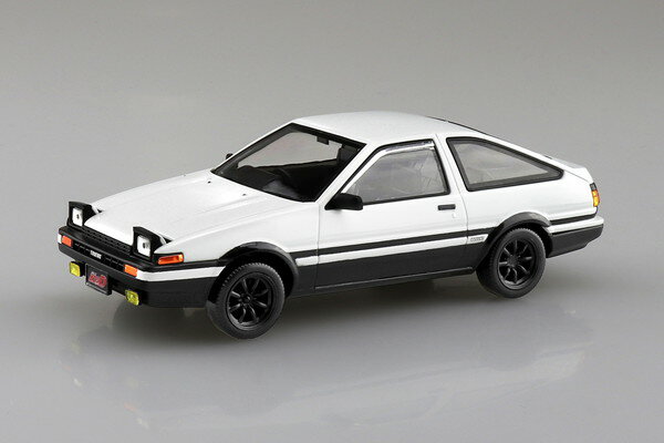 アオシマ 1/32 ザ・スナップキット No.CM1 頭文字D 拓海のハチロク プラモデル