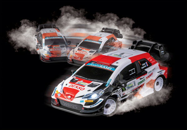 ジョーゼン ラジコンカー ジョーゼン ドリフトドライブ 1/24 トヨタ Gazoo Racing WRT ヤリス ラリー レーシングカー 完成品ラジコン JRVC107-WH