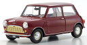 【★カタログ】 京商オリジナル 1/18 モーリス ミニ Mk.1 1959 チェリーレッド 完成品ダイキャストミニカー KS08964R