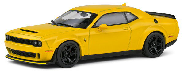 SOLIDO 1/43 ダッジ チャレンジャー デーモン 2018 (イエロー) 完成品ダイキャストミニカー S4310308